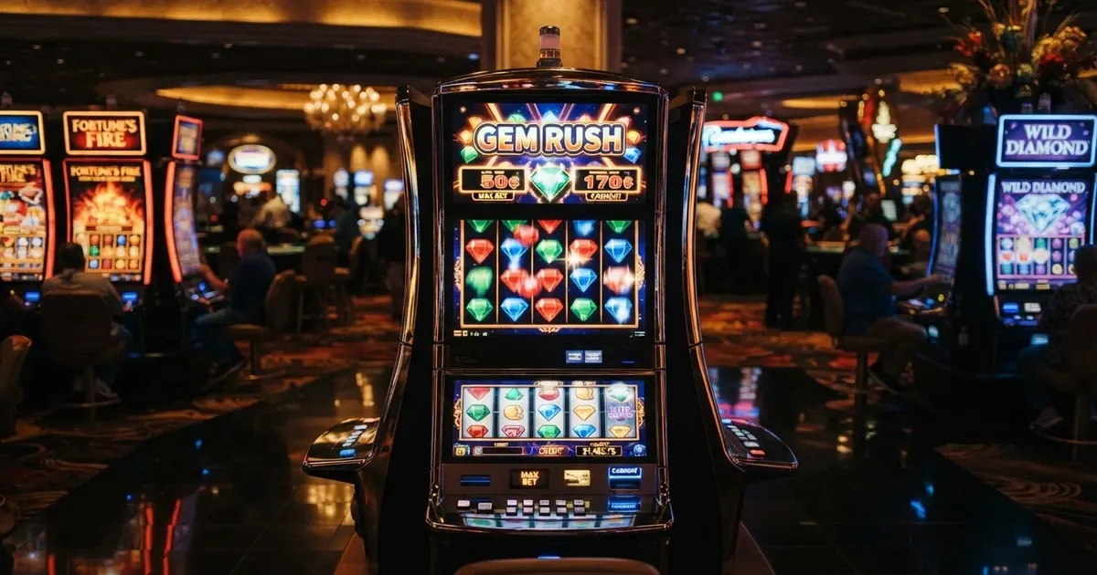 Logo NetEnt sur fond de machines à sous colorées, interface de casino en ligne en arrière-plan