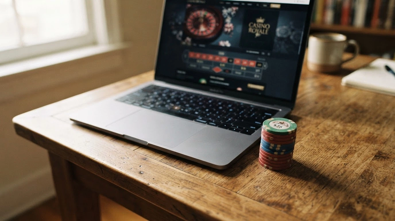 Capture d'écran d'un comparatif de casinos en ligne avec logos, notes et colonnes de données