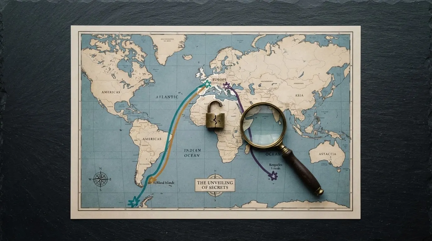 Une carte stylisée montrant les juridictions de licence (Curaçao, Anjouan, Malte) reliées par des flèches à un écran affichant un casino en ligne, avec le territoire français en surbrillance et un cadenas brisé.