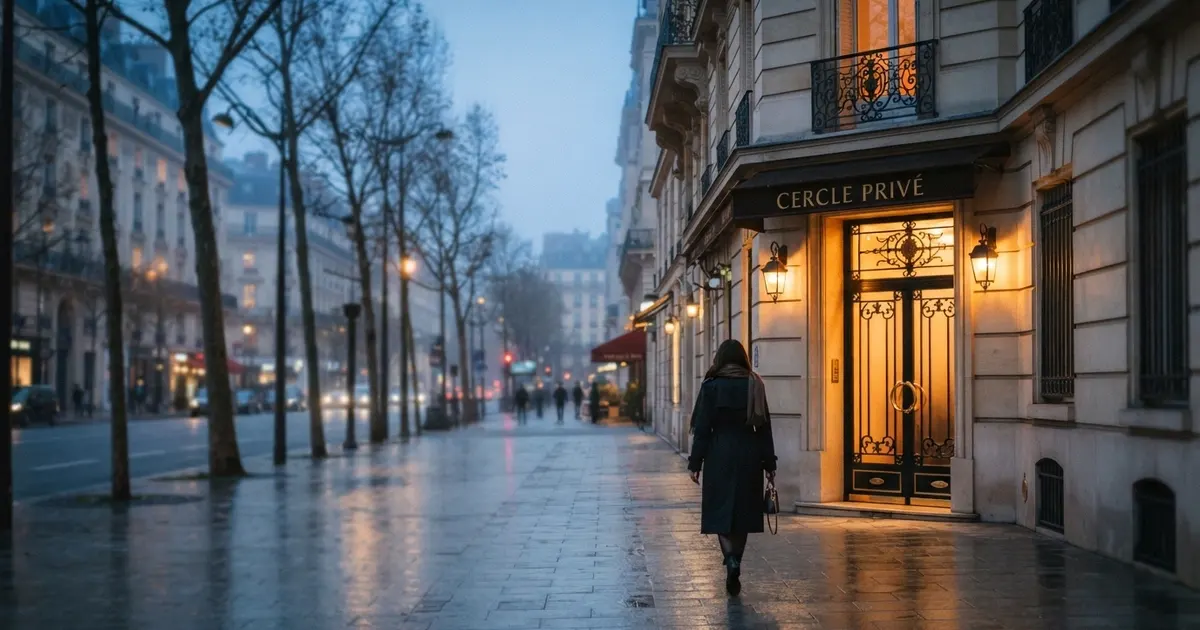 Carte localisant les clubs de jeux parisiens et le Casino Barrière d'Enghien-les-Bains par rapport au centre de Paris