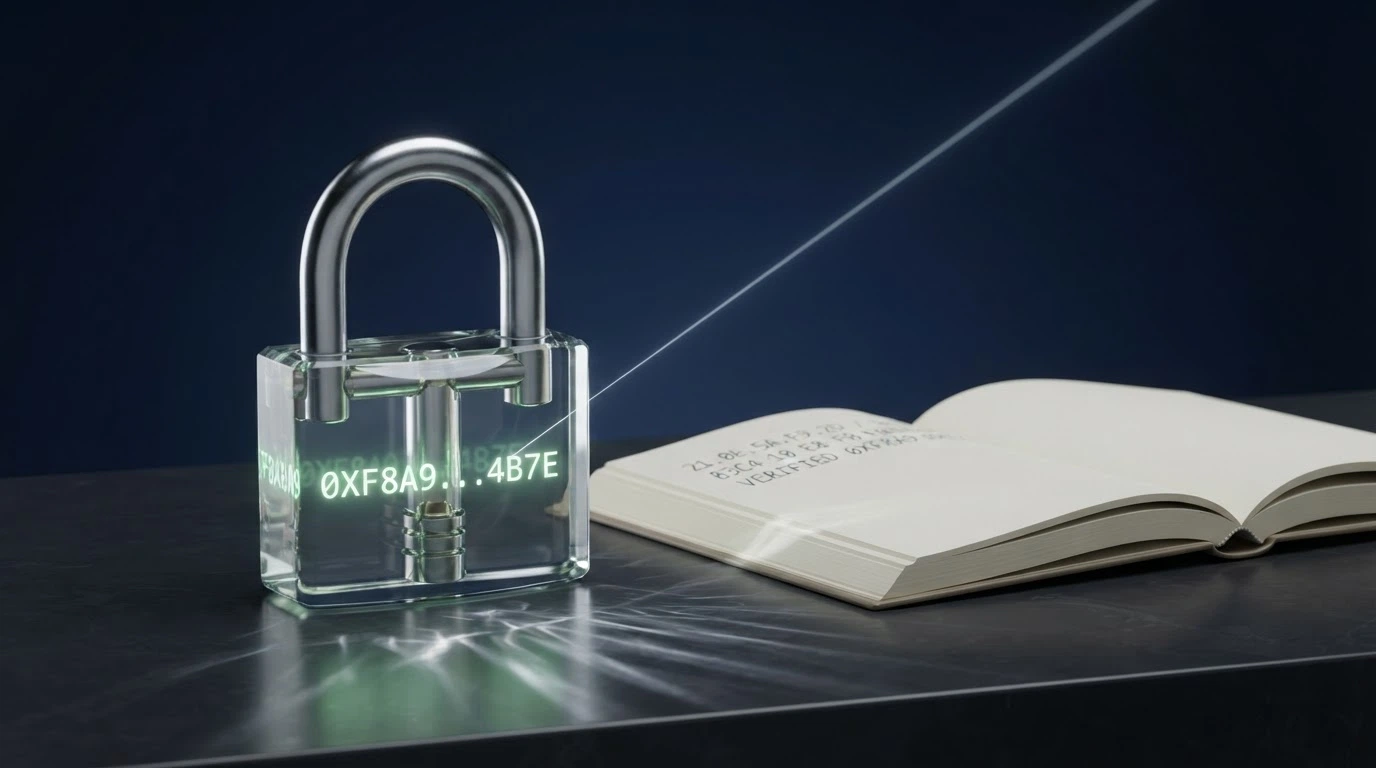 Un écran affichant la vérification cryptographique d'un tirage de jeu, le hash visible en surimpression